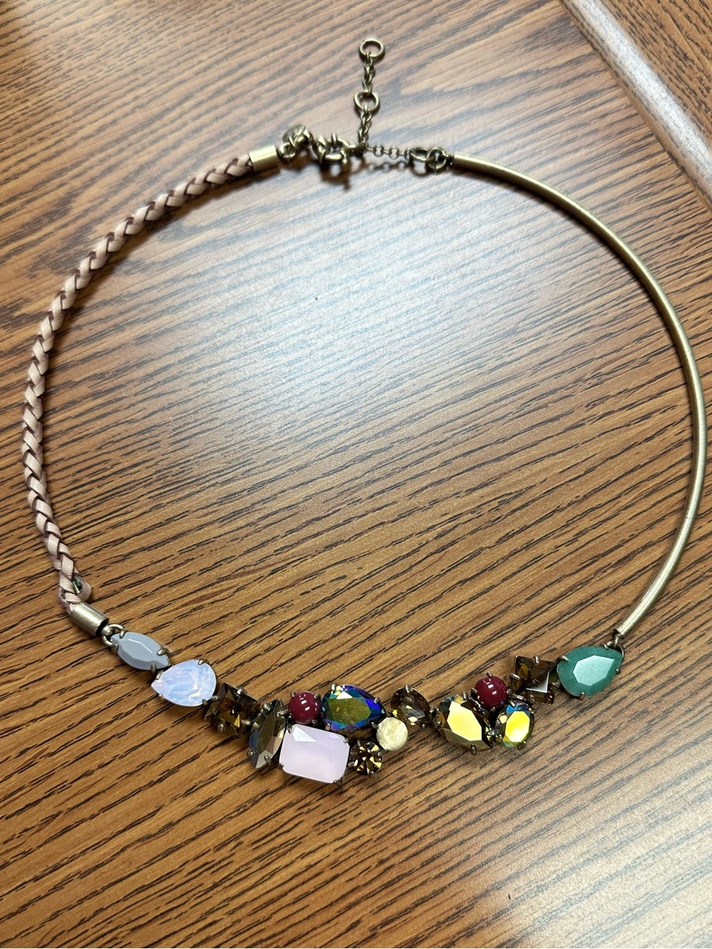 J Crew Multicolor Crystal Statement Necklace - Women Jewelry